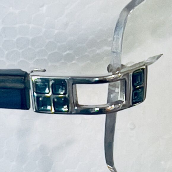 Daniel Swarovski Rimless Eyeglass Frame S124 00 6052 23KT GP Silver 50[]20 125 - Picture 7 of 11